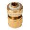 3/4" Garden Hose Connector With Water Stop Hose Connector