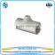 JIS B2311/2 butt weld pipe fitting, equal and reducing Tee, pipe fitting names and parts