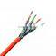 cat7 network cable SFTP 23AWG LZSH 1000ft cat7a lan cable Gold supplier Brothers Young