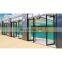 Aluminium frame double glazed tempered glass exterior folding accordion doors