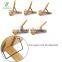 Bamboo adjustable reading rack Wooden reading shelf with folder for textbooks tablet stand computer stand