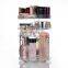 new style 360 Degree Rotating plastic Adjustable Cosmetic Storage Makeup Organiser box