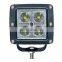 12w led work light car lamps IP68 led driving light 10-30V LED813W