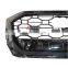 Q8 Honeycomb grill Audi  Q8 with camera holes  ABS 2020