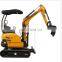 2 t Hydraulic Crawler Cheap Price Mini Excavator hydraulic Track excavator digger with steel Track