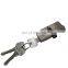high quality china supplier home  security iron cylinder door lock core with 2 piece key