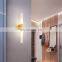 Nordic Led Wall Lamp Bedroom Bedside Lighting Modern Minimalist Living Room Hotel Corridor LED Glass Wall Light