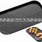 OEM pre-seasoned enameled cast iron pizza pan with round thread