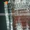 Self-stretch aluminum foil mesh for sound material
