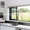 Modern popular design aluminum folding  exterior  vertical folding windows