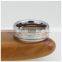 8mm Rose Gold Stainless Steel Tungsten Carbide Rings Hawaiian Koa Wood Arrow Inlay Men's Jewelry