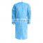 SMS disposable surgical non woven gowns waterproof MEDICAL isolation gowns