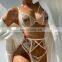 Promotional 2021 Lace Teddies Plus Size Women Sexy Lingeries for Women