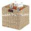 Hot Selling Seagrass Pantry Folding Cube Basket Decor Storage Laundry Basket Wholesale