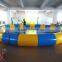 2015 Commercial 0.9mm pvc tarpaulin color double tubes best selling inflatable adult swimming pool