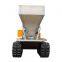 mini crawler type fertilizer spreader with diesel engine