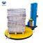 Pallet wrapping packaging machine can add slope forklift to load and unload goods with CE certification