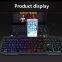 China factory custom cheap ergonomic compact wired mechanical gaming keyboard for laptop