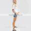 2016 New arrival women 95%cotton 5%spandex short sleeve fashion women t shirt with cheap price TS028