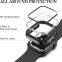 Luxury Tempered Glass Film Covers Diamond Protective Cover Bumper Case for iphone IWatch 7 6 8 41mm 44mm 45mm 42mm Series