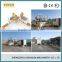20-120t/h continuous mixing plant for asphalt road project