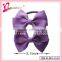 Handmade simple ribbon bow hot sale fancy elastic band for child