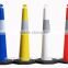 Plastic Orange Safety Warning Road T-Top Stackable Bollard