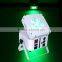 led stage light 6pcs 6in1 PAR lights RGBWA+UV battery wireless par light