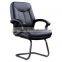 Middle back fixed armrests without wheels director leather chair (SZ-OC137)
