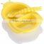 Free Sample BPA free Safely PP Plates for Kids Silicon Baby Spoon and Case Plastic Baby Warm Baby Plastic Plate