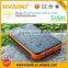 Hot new products for 2015 outdoor Waterproof Solar Mobile portable Power Bank Charger 12000mAh