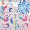 Multicolor new pattern bulk faces print lace fabric