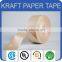 Jumbo roll fiber reinforced kraft paper tape adhesive logo printed