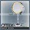 iso 9001 double side led light portable dressing table mirror