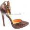 sexy shoes high heel for party ,lady office Buckle Strap high heel shoes