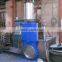 High quality PN10/16 cast iron wafer knife gate valve pneumatic knife gate valve