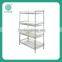 adjustable wire metal shelving rack