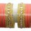 Indian Traditional Arrangement Bangle Set For Girls & Women