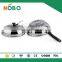 New design stainless steel wok pan with steamer