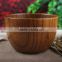 Anti - skid wooden bowl 11.3*7