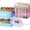 2015 Hot selling Picnic Bento Lunch box Set/Plastic lunch box/Plastic food container