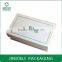 beauty white cosmetic paper box with custom logo