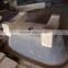 dual cast iron bath tub with roll top rim 60" with wooden cradle