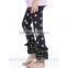 2016 fashion new arrival boutique girls ruffle leggings baby icing ruffle pants