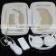 Headphone+ Mouse +USB Lamp travel gift kit in white color