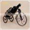 continental fashion home deco tricycle upscale vintage metal wine rack