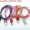 colorful perfume micro cable