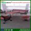 Good quality bench chair with eco-friendly wood plastic composite deck/wooden long bench chair/wood-plastic composite deck chair