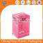 Customized pink packaging box for mouse packaging