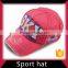 Soft textile sport hip hop hats and caps men